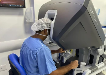 Primeira cirúrgia robótica é feita no Hospital São Vicente de Paula